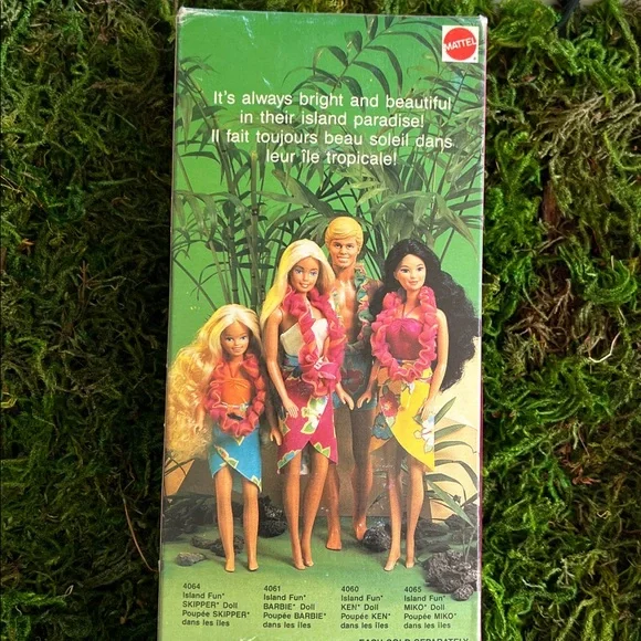 VINTAGE Barbie Island fun MIKO doll 1980s Mattel Canada Inc. NEW IN BOX! 💕 - Picture 10 of 17